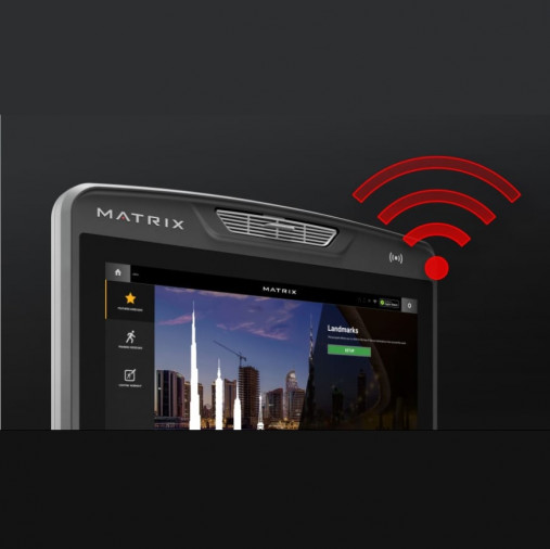 Лестница-эскалатор Matrix Endurance. Консоль Touch