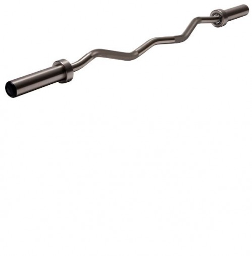 Гриф олимпийский слабоизогнутый 47", с упорным подшипником Original Fit.Tools FT-OB-47-CMBR-CR-SC