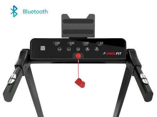 Беговая дорожка UNIX Fit Hi-tech F1 Dark Storm с системой суперкомпактного складывания