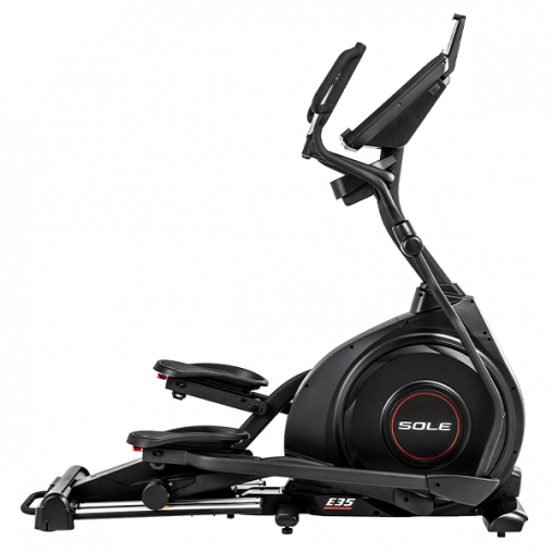 Эллиптический тренажер Sole Fitness Е35 (2023) с автоматическим наклоном педалей Эллиптический тренажер Sole Fitness Е35 (2023) с автоматическим наклоном педалей