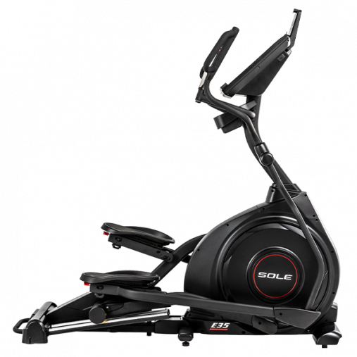 Эллиптический тренажер Sole Fitness Е35 (2023) с автоматическим наклоном педалей Эллиптический тренажер Sole Fitness Е35 (2023) с автоматическим наклоном педалей