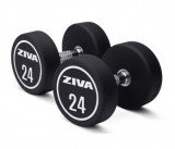 Набор уретановых гантелей Ziva 12-30 кг (10 пар) Набор уретановых гантелей Ziva 12-30 кг (10 пар)