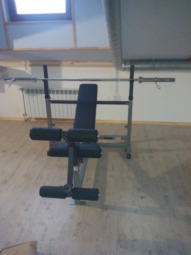 Универсальная скамья для жима Body-Solid GDIB46L у одного из наших покупателей Универсальная скамья для жима Body-Solid GDIB46L у одного из наших покупателей