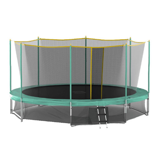 Батут Hasttings 14FT (4,26 М) зеленый, с внутренней защитной сеткой Батут Hasttings 14FT (4,26 М) зеленый, с внутренней защитной сеткой
