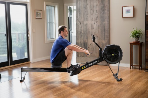 Гребной тренажер Concept 2 model D c монитором PM5 (черный) Гребной тренажер Concept 2 model D c монитором PM5 (черный)