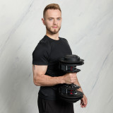 Регулируемая наборная гантель Umove 3-24 кг