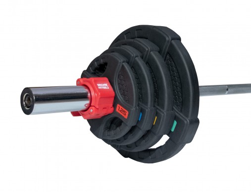 Штанга олимпийская наборная 53 кг OFT (диски 50 мм с двумя хватами, гриф 180 см)