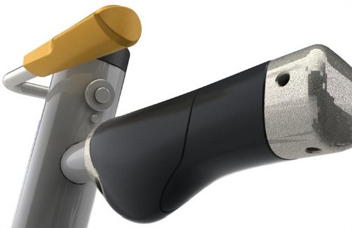 Запатентованные двухпозиционные рукоятки повышенной комфортности Action Specific Grips™ c оптимальным распределением нагрузки на руки