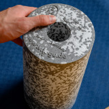 Массажный ролик TOGU Blackroll 30 см, средняя жесткость, черный