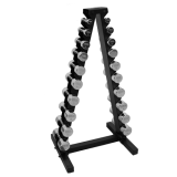 Набор хромированных гантелей BRONZE GYM 1-10 кг (10 пар)