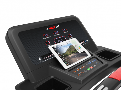 Профессиональная беговая дорожка UNIX Fit T-1300 PRO (LED) с русифицированной консолью