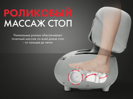Массажер ног 2 в 1 FUJIMO INGYANG (Инь Ян) F158 для массажа икр и стоп Массажер ног 2 в 1 FUJIMO INGYANG (Инь Ян) F158 для массажа икр и стоп