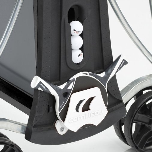 Теннисный стол всепогодный складной Cornilleau BLACK CODE CROSSOVER OUTDOOR, черный