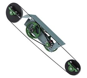 Приводная система ECB не требует обслуживания и имеет минимальный уровень шума