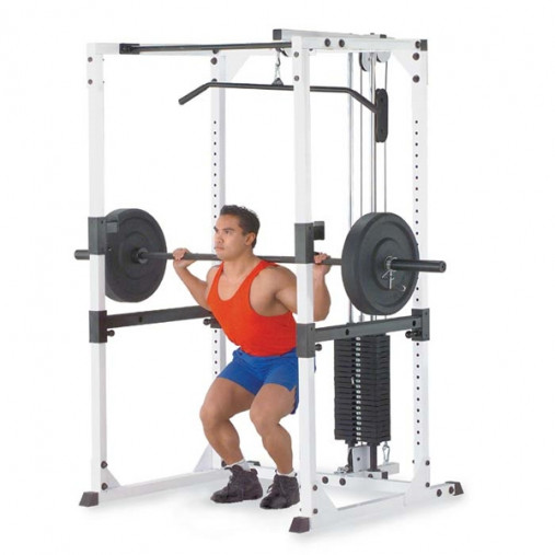 Рама для приседов BODY-SOLID Classic Pro Power Rack GPR82 с тягой сверху и стеком 95кг Рама для приседов BODY-SOLID Classic Pro Power Rack GPR82 с тягой сверху и стеком 95кг
