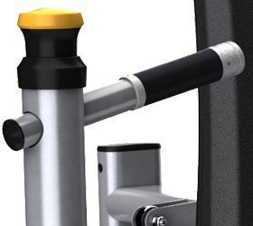 Разгибание / Сгибание ног сидя Matrix Versa Plus VS-S711P грузоблочный тренажер, вес стека 104 кг.