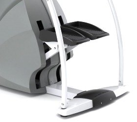 Рифленые прорезиненные нескользящие педали для самого устойчивого положения