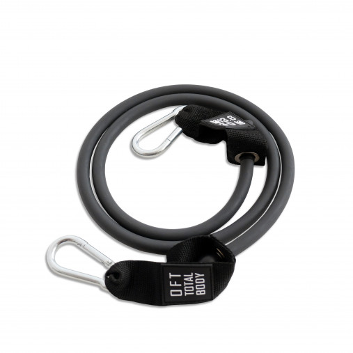 Эспандер из натурального латекса с карабинами сопротивление 30 lbs OFT