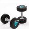 Гантели в уретане LIVEPRO Premium Urethane Dumbbells 32 кг, черный/синий