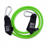 OFT Эспандер из натурального латекса с карабинами сопротивление 20 lbs