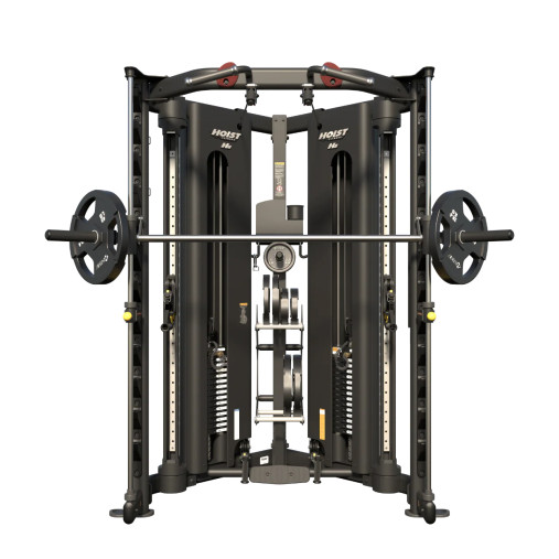 Домашний комплекс для функциональных тренировок HOIST H-8, черный матовый, стек 91 кг х 2 Домашний комплекс для функциональных тренировок HOIST H-8, черный матовый, стек 91 кг х 2