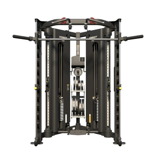 Домашний комплекс для функциональных тренировок HOIST H-8, черный матовый, стек 91 кг х 2 Домашний комплекс для функциональных тренировок HOIST H-8, черный матовый, стек 91 кг х 2