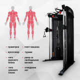 INSPIRE СFT1 Многофункциональный силовой комплекс (ДРТ)