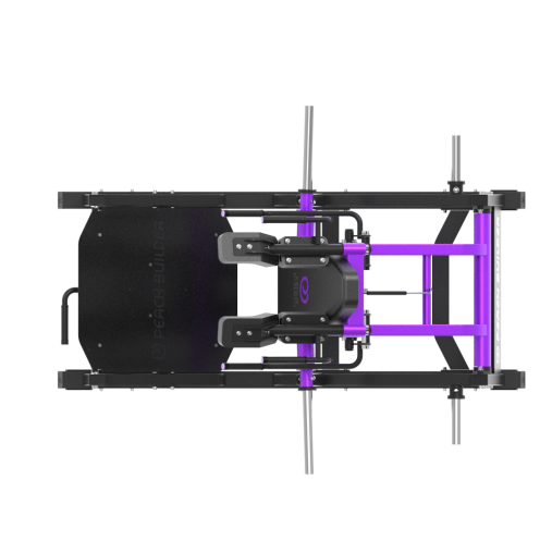 Тренажер Гак V-присед серии Peach Builder PB311 (нагружаемый дисками 50 мм) Тренажер Гак V-присед серии Peach Builder PB311 (нагружаемый дисками 50 мм)
