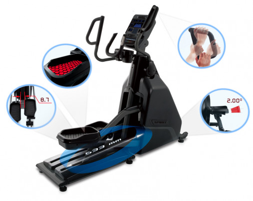 Эллиптический тренажер Spirit Fitness CE900