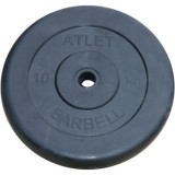 Диск 10 кг ATLET обрезиненный 26 мм MB BARBELL Диск 10 кг ATLET обрезиненный 26 мм MB BARBELL