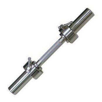 Гриф для гантели хромированный, длина 530 мм., гладкая втулка 50 мм. вес 6,5bкг Гриф для гантели хромированный, длина 530 мм., гладкая втулка 50 мм. вес 6,5bкг